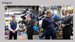 100 Jahre BMW Motorrad, das bedeutet 100 Jahre Fertigung in Deutschland