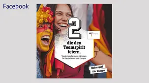 Wir feiern den Zusammenhalt: Nicht nur am Tag der Deutschen Einheit, sondern auch bei der ersten Fußball-Europameisterschaft der Männer im wiedervereinigten Deutschland.