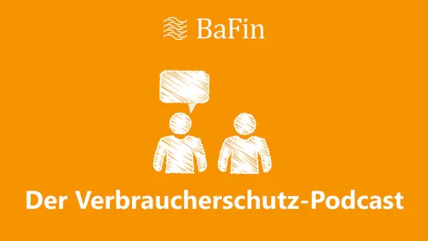 Logo mit Aufschrift "Der Verbraucherschutz-Podcast" 