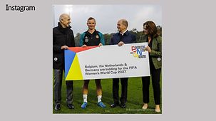 Die gemeinsame Bewerbung von Belgien, den Niederlanden und Deutschland für die Frauenfußball-WM 2027 wollen wir deshalb auch als Bundesregierung vorantreiben. Es wäre eine große Sache, wenn diese Meisterschaft auch bei uns stattfinden würde. 