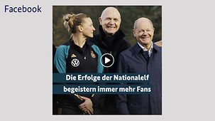 Der Frauenfußball hat in Deutschland Karriere gemacht, viele fiebern mit - auch der Bundeskanzler! Er war zu Besuch bei der DFB-Nationelf in Frankfurt. Worauf er und das Team noch hinfiebern: