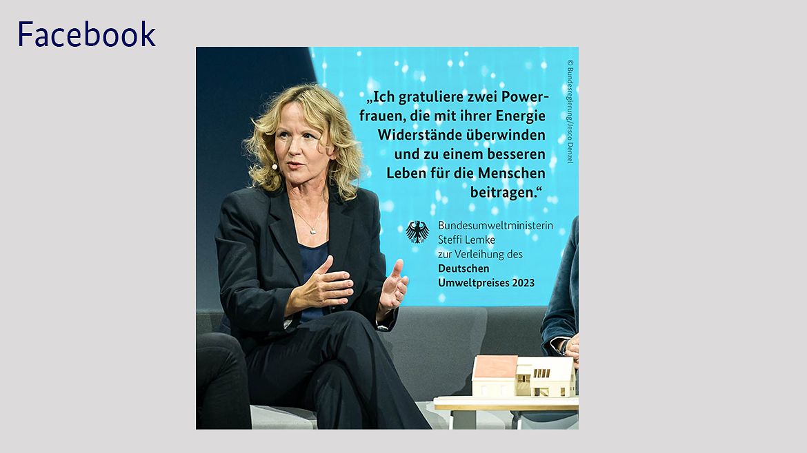 Was haben eine Klimaforscherin und eine Bauunternehmerin gemeinsam? Den Deutschen Umweltpreis 2023!