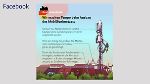 Für ein flächendeckendes 5G-Netz in Deutschland brauchen wir viele neue Mobilfunkmasten.