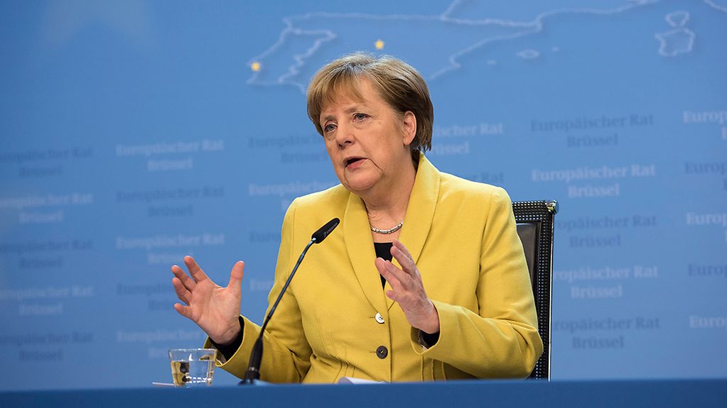 Bundeskanzlerin Angela Merkel und