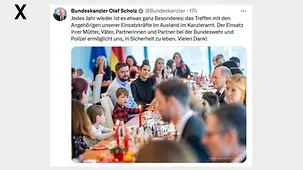 Jedes Jahr wieder ist es etwas ganz Besonderes: das Treffen mit den Angehörigen unserer Einsatzkräfte im Ausland im Kanzleramt.