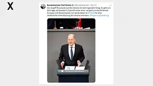 Der Angriff Russlands auf die Ukraine ist nicht irgendein Krieg. Es geht um die Frage, ob Grenzen in Zukunft sicher sind - es geht um die Sicherheit Europas und Deutschlands