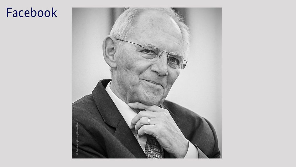 "Wolfgang Schäuble hat unser Land mehr als ein halbes Jahrhundert geprägt: als Abgeordneter, Minister und Bundestagspräsident. Mit ihm verliert Deutschland einen scharfen Denker, leidenschaftlichen Politiker und streitbaren Demokraten.