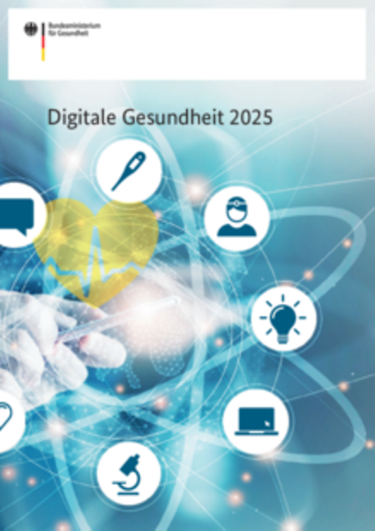 Titelbild der Publikation "Digitale Gesundheit 2025"