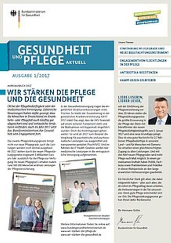 Titelbild der Publikation "GP-aktuell 1/2017"