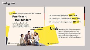 Ob Single oder als Paar mit Kind - wir entlasten euch finanziell. Seit dem 1. Januar gilt der zweite Schritt beim Inflationsausgleichgesetz - davon profitieren rund 48 Millionen Menschen in Deutschland. 