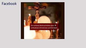Etwa zwei Millionen orthodoxe Christinnen und Christen leben in Deutschland. In der Nacht vom 6. auf den 7. Januar feiern manche von ihnen die Geburt Jesu.