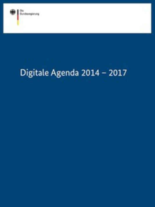 Titelbild der Publikation "Digitale Agenda 2014 - 2017"