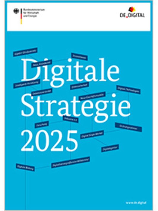 Titelbild der Publikation "Digitale Strategie 2025"