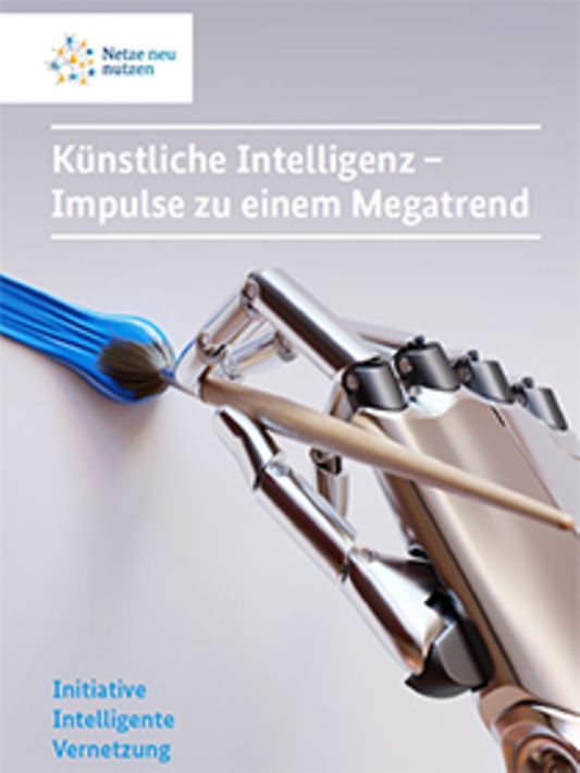 Titelbild der Publikation "Künstliche Intelligenz – Impulse zu einem Megatrend"
