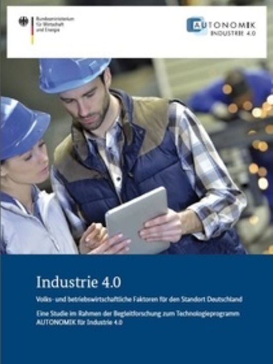 Titelbild der Publikation "Industrie 4.0"