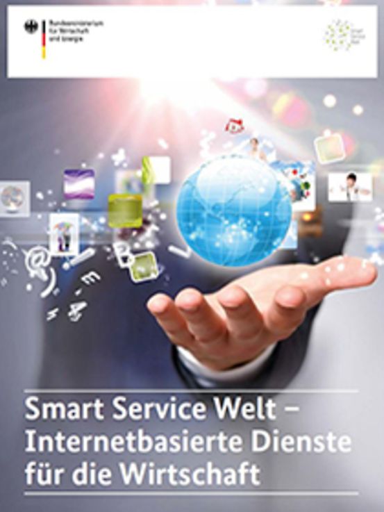 Titelbild der Publikation "Smart Service Welt - Internetbasierte Dienste für die Wirtschaft"