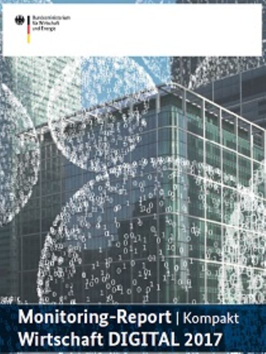 Titelbild der Publikation "Wirtschaft Digital 2017"