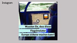 In München steht er: ein Flugsimulator, der Europa sicherer machen kann. Wie das funktioniert, zeigt unsere neue Folge „Wusstet ihr, dass ...?