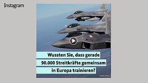 90.000 Soldatinnen und Soldaten trainieren gerade zusammen in Europa. Wozu die Übung dient, erfahrt ihr in einer neuen Folge „Wusstet ihr, dass …?“.