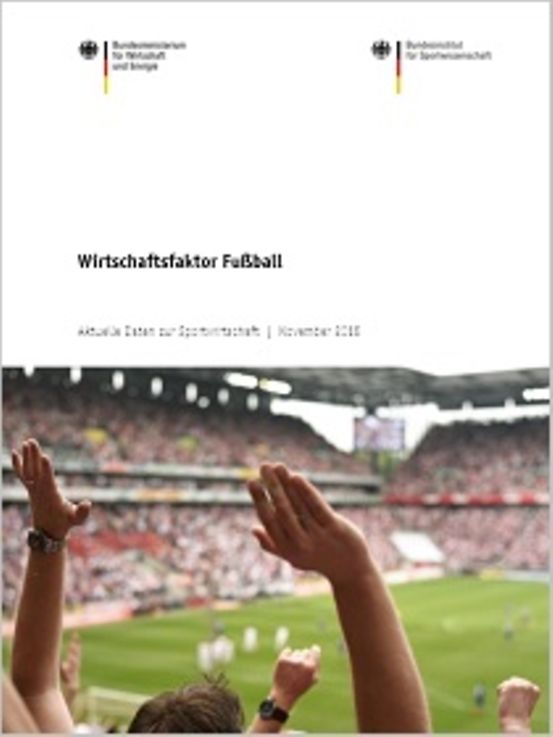Titelbild der Publikation "Wirtschaftsfaktor Fußball"