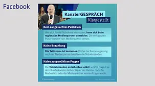 Das KanzlerGESPRÄCH führt den Bundeskanzler in alle 16 Bundesländer: In einem moderierten Gespräch mit Bürgerinnen und Bürgern möchte er erfahren, was die Menschen in ihrem Alltag bewegt,.