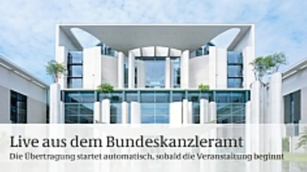 Live aus dem Bundeskanzleramt
