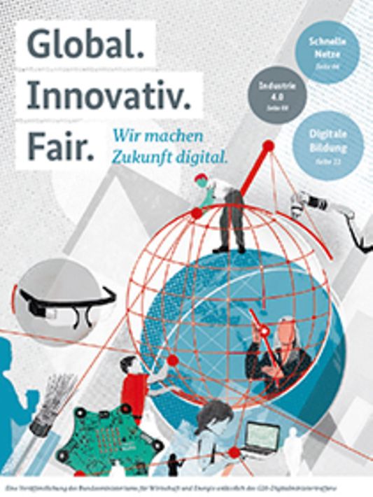 Titelbild der Publikation "Global. Innovativ. Fair."