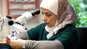 Wessal Alkhalil, Zahntechnikerin in Hamburg