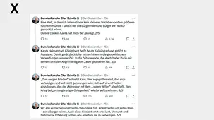 Wir alle wünschen uns Frieden für unsere Zeit. Aber Frieden um jeden Preis – der wäre gar keiner.