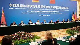Bundeskanzler Olaf Scholz in China