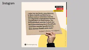 Demokratie braucht eine freie Presse - das wussten schon die Mütter und Väter des Grundgesetzes. 