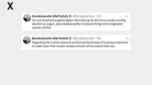 Zur von Russland angekündigten Atomübung