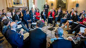Sitzung Deutsch-Französischer Ministerrat.