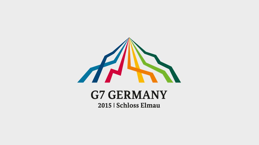 Logo of the G7 summit 2015