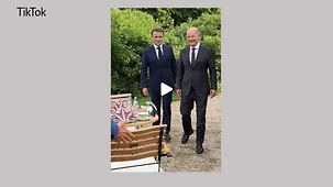 Un grand merci pour votre visite, Monsieur le Président ! @Emmanuel Macron war zum deutsch-französischen Ministerrat in Schloss Meseberg. Mehr Infos gibt‘s im Bio-Link!