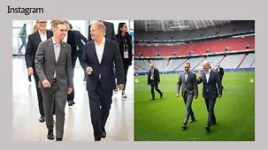 Philipp Lahm hat mir erzählt, wie viel getan wird, um die Spiele so sicher und so nachhaltig wie möglich zu organisieren. 