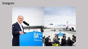 Auf der @ilaberlin begeistern Technologien aus allen Bereichen der Luftfahrtindustrie das Publikum – und mich auch. Denn Innovation und Pioniergeist haben hier Tradition!