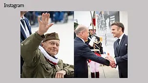 Es ist keine Selbstverständlichkeit, als Bundeskanzler an den Feierlichkeiten zum 80. Jahrestag der Landung der Alliierten in der Normandie teilnehmen zu dürfen - danke, lieber @emmanuelmacron, für die Einladung! 