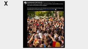 EM 2024: Public viewing in Berlin Deutschland gegen Ungarn, Fan Zone vor dem Brandenburger Tor in Berlin Berlin