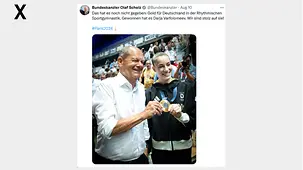Das hat es noch nicht gegeben: Gold für Deutschland in der Rhythmischen Sportgymnastik.