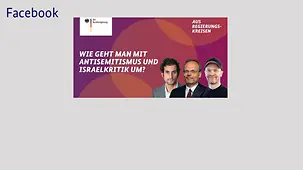 Jüdisches Leben sicher und sichtbar in Deutschland machen.