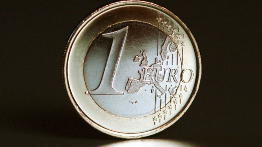 Ein Euro Münze