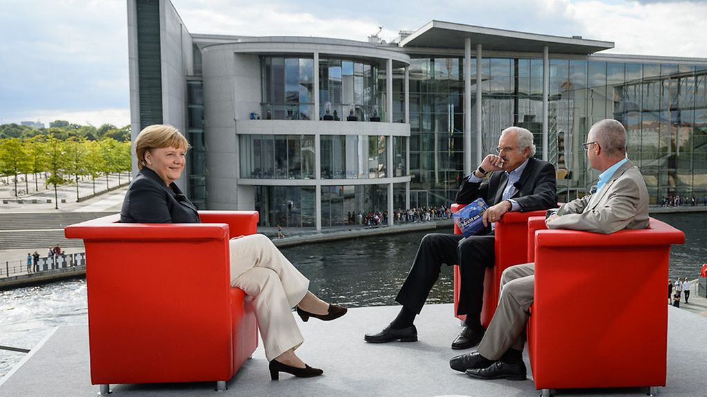 Merkel im Interview
