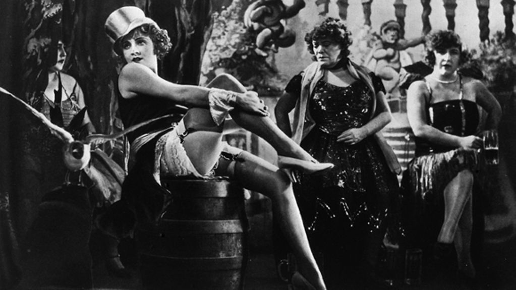 "Der blaue Engel" von Carl von Sternheim mit Marlene Dietrich in der Hauptrolle