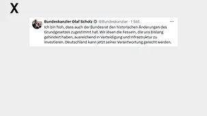 Ich bin froh, dass auch der Bundesrat den historischen Änderungen des Grundgesetzes zugestimmt hat. 