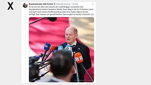 Es ist zentral, dass die Ukraine als unabhängige, souveräne und demokratische Nation bestehen bleibt, ihren Weg in die EU fortsetzen kann und auch nach einem Friedensschluss über eine starke eigene Armee verfügt.