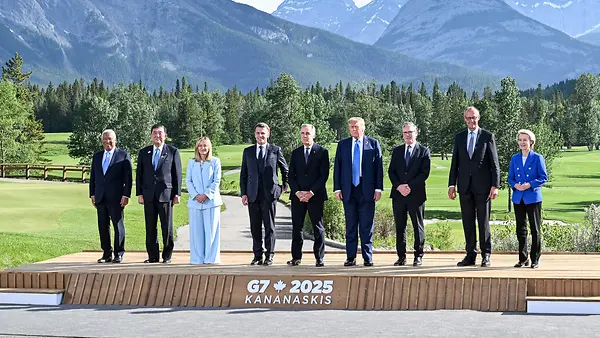 Familienfoto G7-Gipfel.