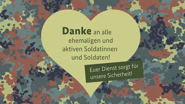 Grafik zum ersten Veteranentag