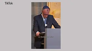 Was es heißt, dass sich Überlebende der Schoa und ihre Kinder dazu entschieden haben, in Deutschland zu bleiben. #Bundeskanzler #FriedrichMerz 