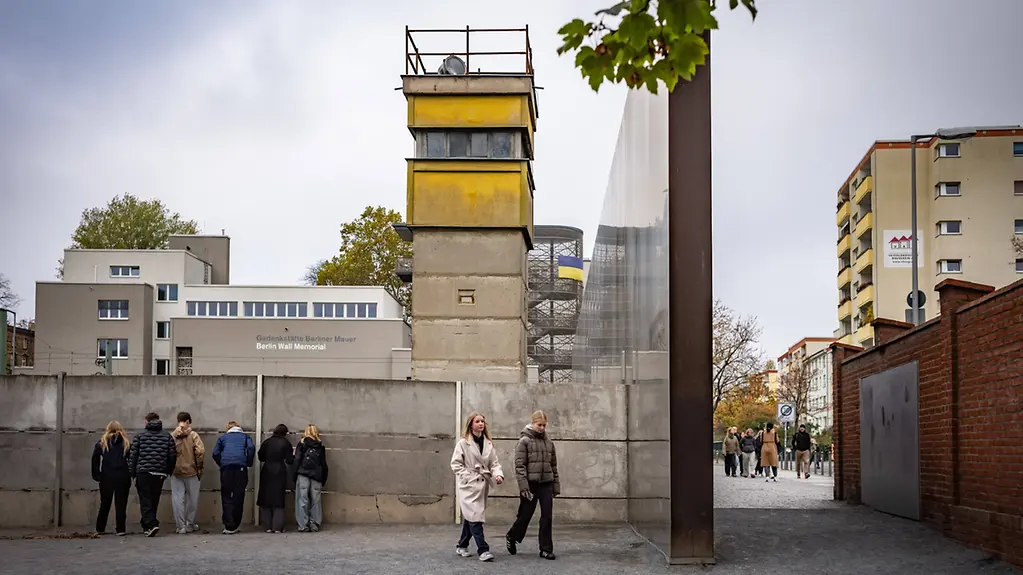 Die Mauergedenkstätte an der Bernauer Straße in Berlin